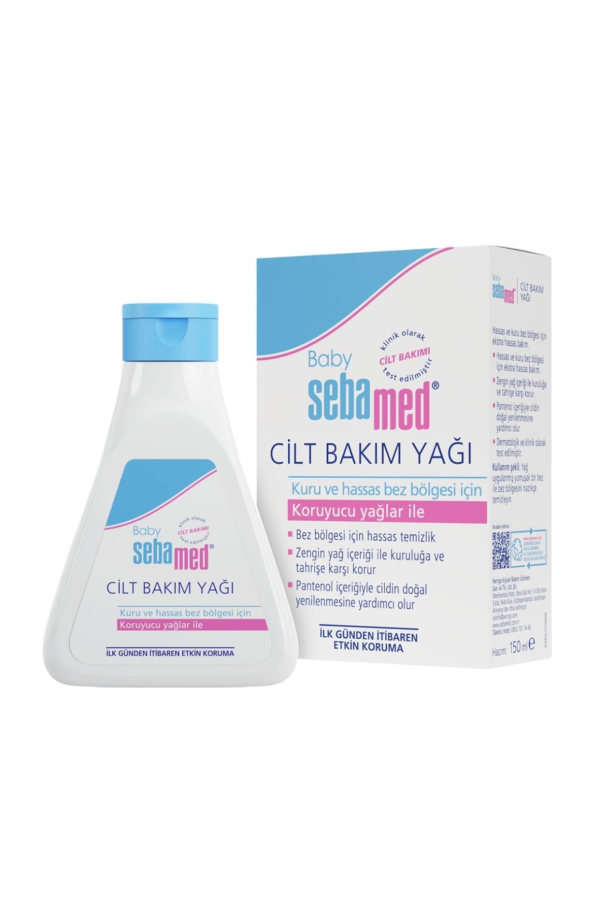 Sebamed Baby Yatıştırıcı Etkili Kuruluk ve Tahrişe Karşı Etkili Bebek Yağı 150 ml
