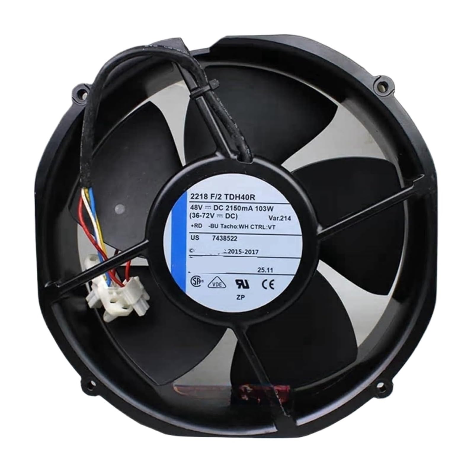 Lkpehtagn One Color 2218F/2Tdh4pr /2Tdh4p/2Tdh40r 48V 103W Cooling Fan(2218F-2Tdh40r)
