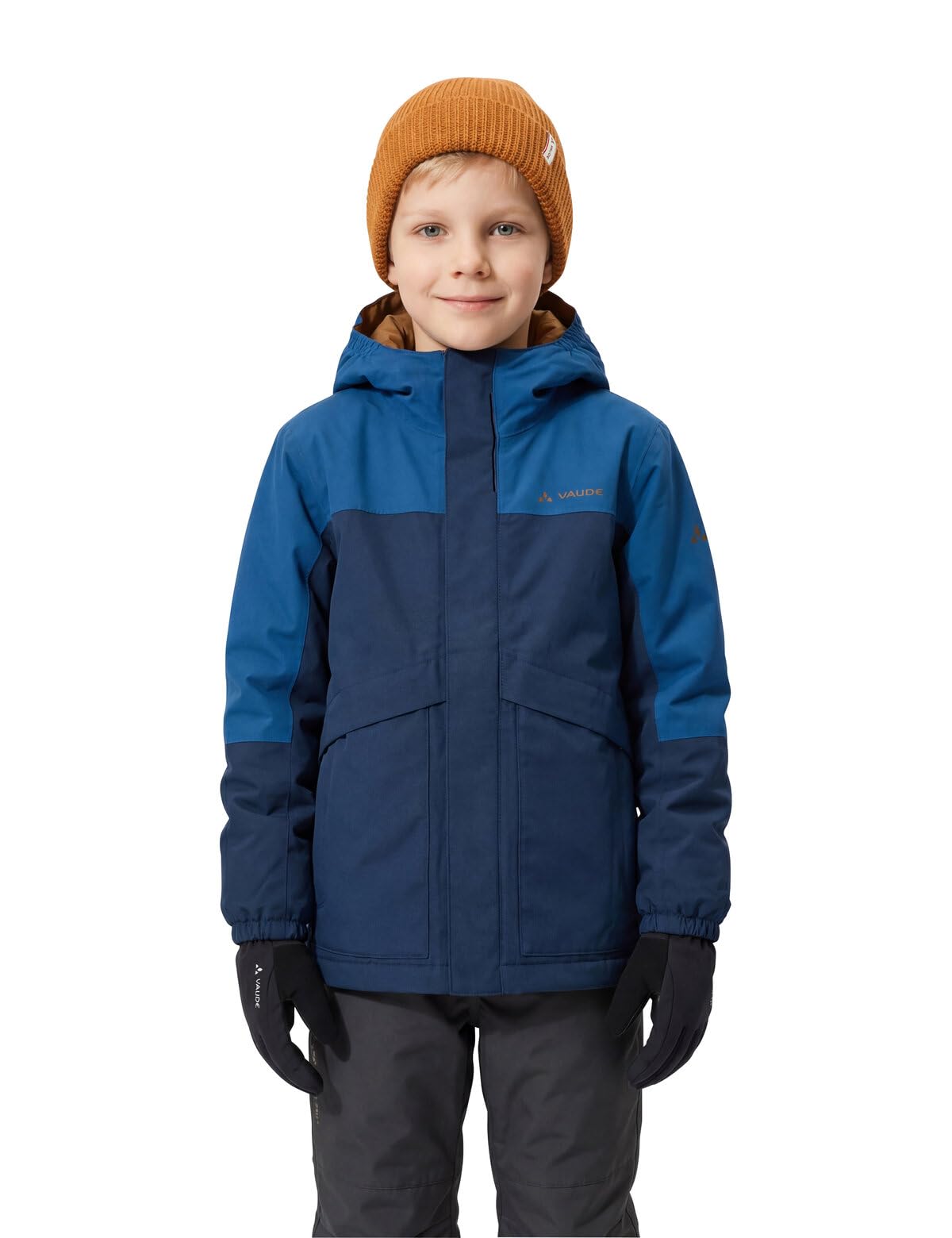 VAUDE Kids Escape Padded Jacket, Cálida Chaqueta para exteriores para niños emprendedores, impermeable, cortavientos y transpirable