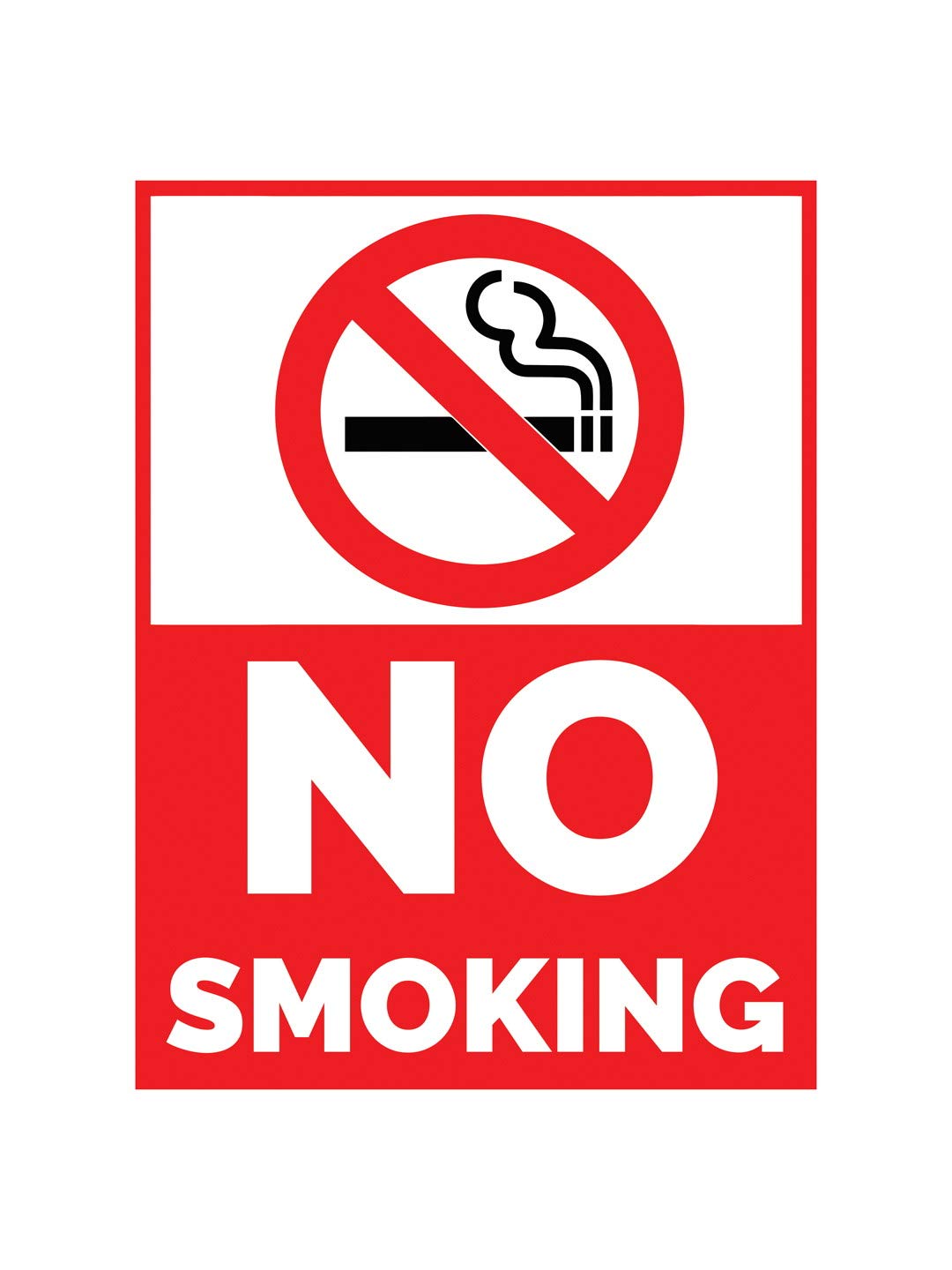 999Store office supplies sunboard No smoking sticker signage sign board Red (20X15 Cm) (B07GYXGF4F) Amazon Price History, Amazon Price Tracker
