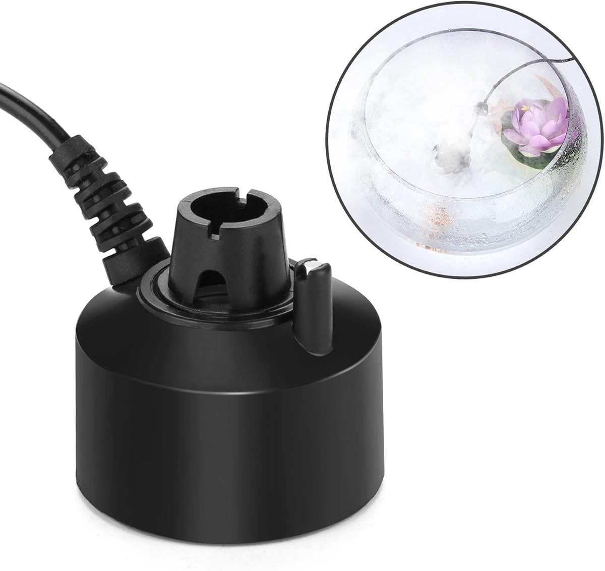 AGPtEK Mist Maker Fog Maker for Water Fountain Pond Rockery Fishtank Vase Birdbath (Atomization Amout:=300mL/H)