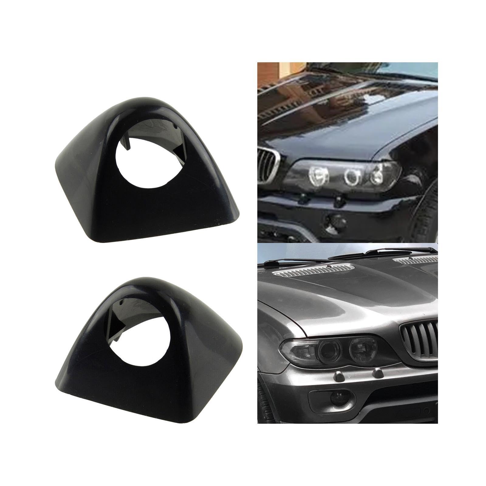 Amazon.com: Toiumops Headlight Washer Cover for BMW E53 X5 2000 
