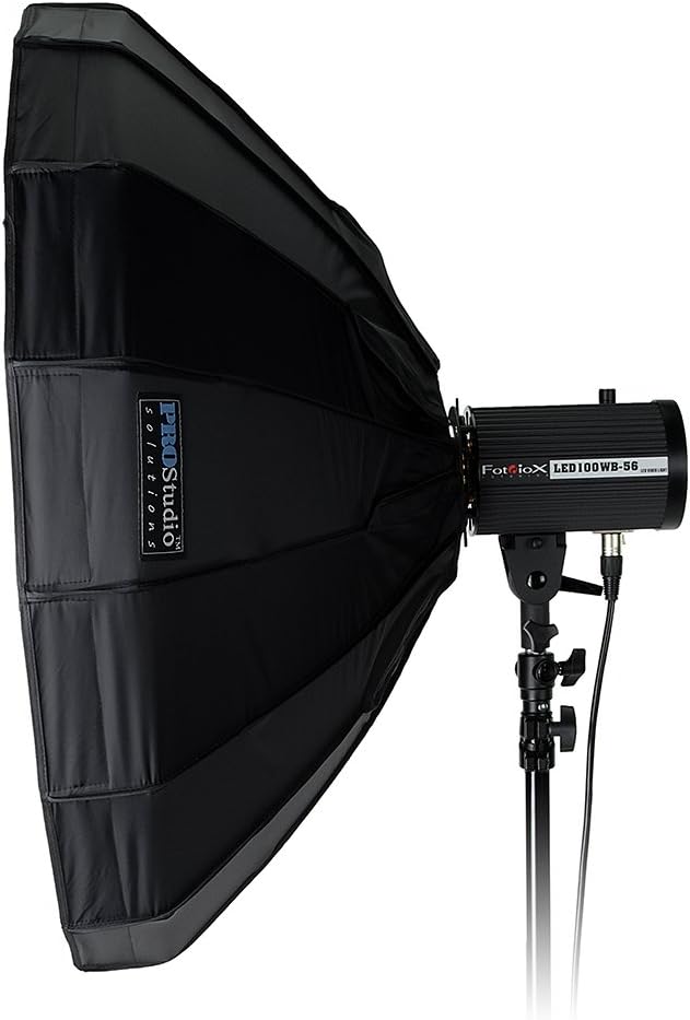 Crazy Deals Pro Studio Solutions EZ-Pro 32in (80cm) Beauty Dish and Softbox Combination w/Flash Speedring - Soft Collapsible Beauty Dish with Speedring for Bayonet Mountable Strobe, Flash and Monolights Black Friday Clearance Pro Studio Solutions EZ-Pro 32in (80cm) Beauty Dish and Softbox Combination w/Flash Speedring - Soft Collapsible Beauty Dish with Speedring for Bayonet Mountable Strobe, Flash and Monolights