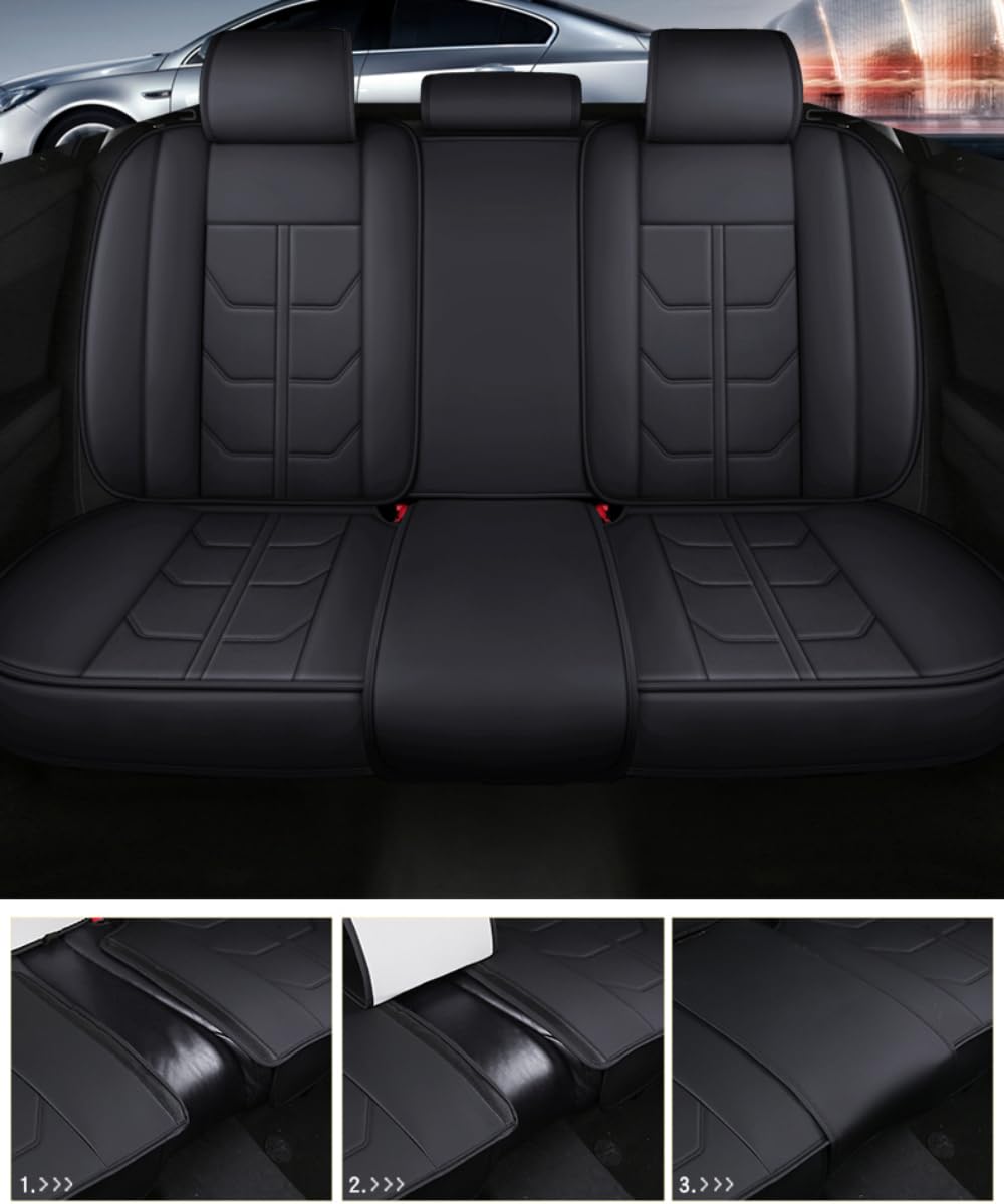 Pokrowce na siedzenia samochodowe, uniwersalne dopasowanie do Mitsubishi Pajero 4 2 Sport Outlander XL ASX Montero, akcesoria Lancer 9, 10, Carisma, kompatybilne z pokrowcami na siedzenia