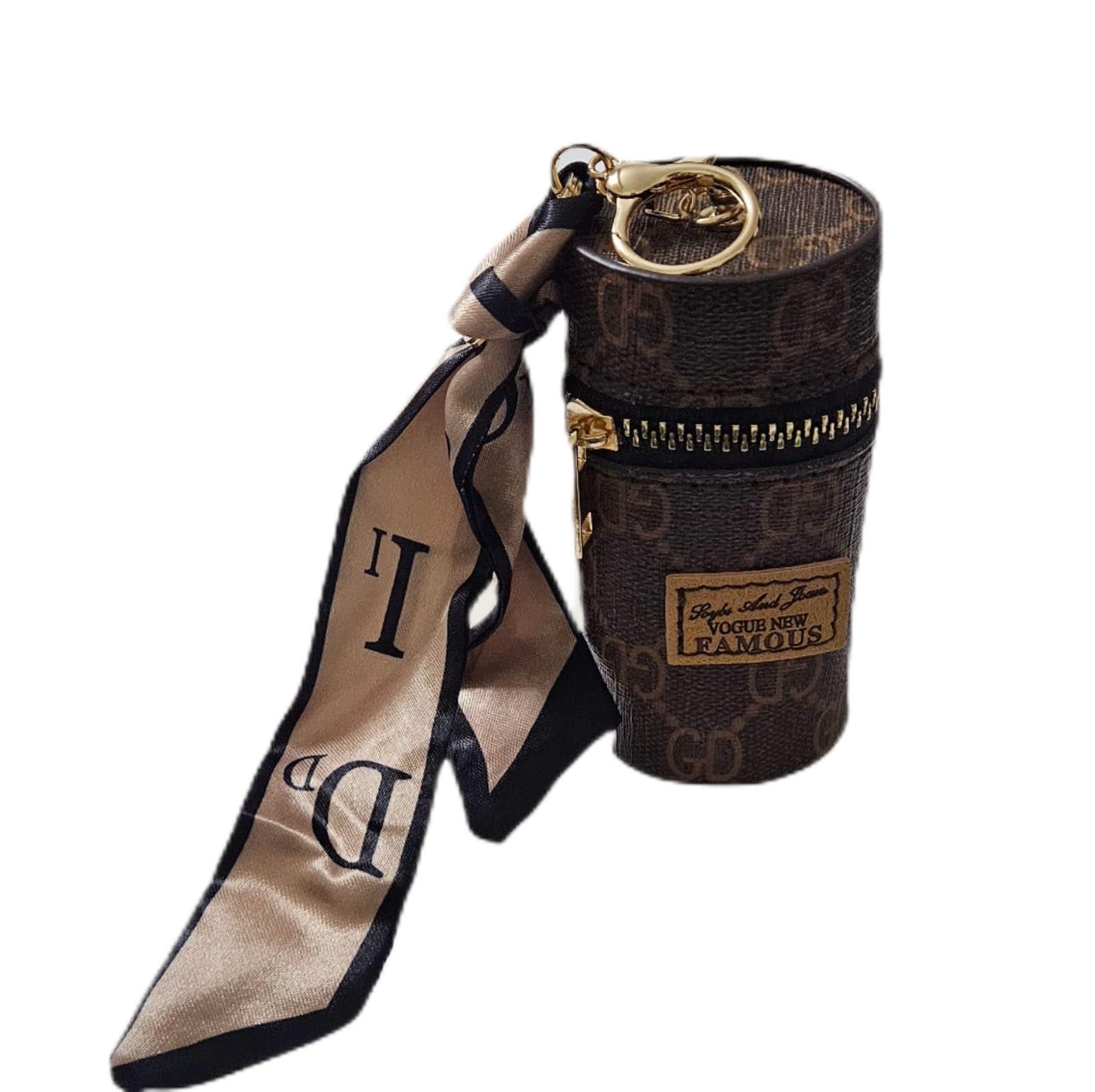 Gujas Lipstick Holder with Mirror Kechain and Bag Charm- Mirror Keychain- Lipstick Holder Keychain for Bags, Purses and Keys-picture-46