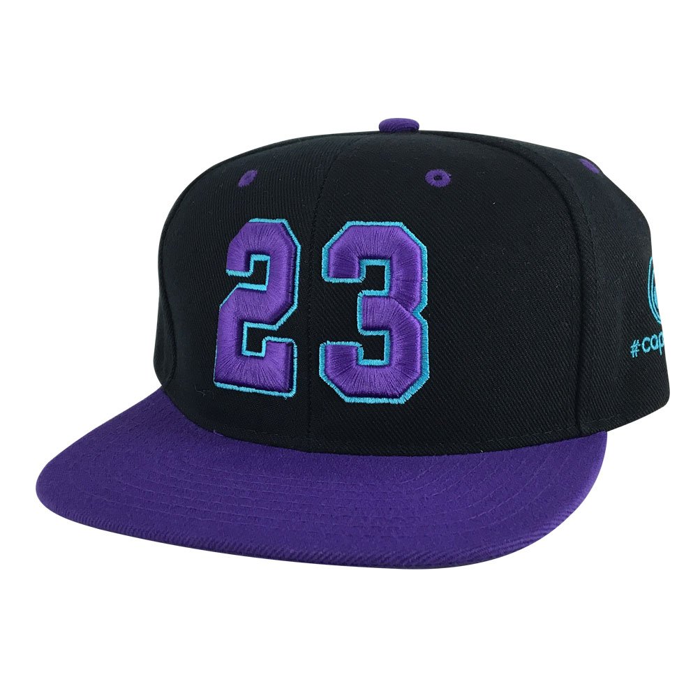 CapRobotCustom Embroidered Hat Player Jersey Number #23 Snapback Cap