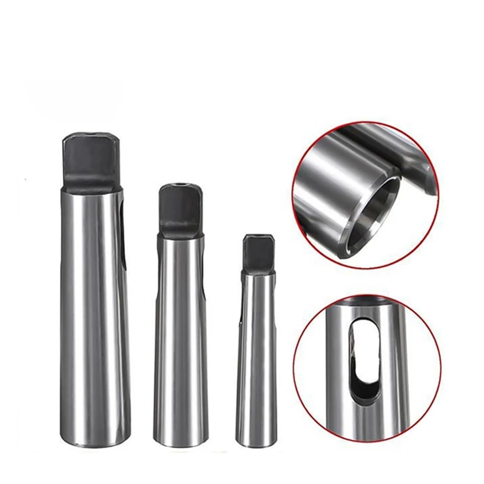 Tuleja stożkowa Morse'a 1 szt. MT1 MT2 MT3 MT4 MT5 Tuleja wiertnicza Adapter stożkowy Morse'a Tuleja redukcyjna do tulei stożkowej uchwytu narzędziowego Morse'a (MT3-MT4)