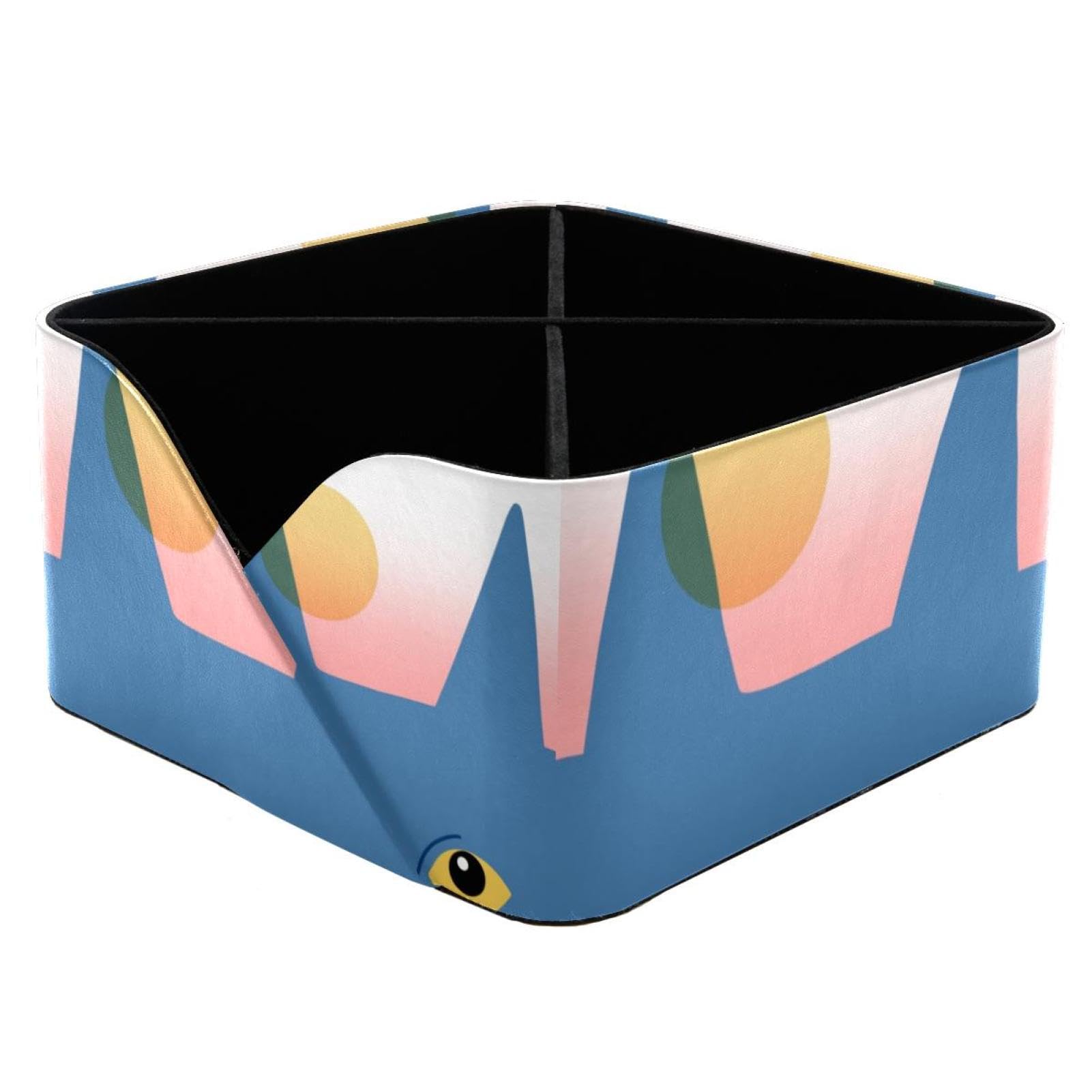Porte-stylos chat mignon contre le désordre : boîte de rangement bureau et cosmétiques