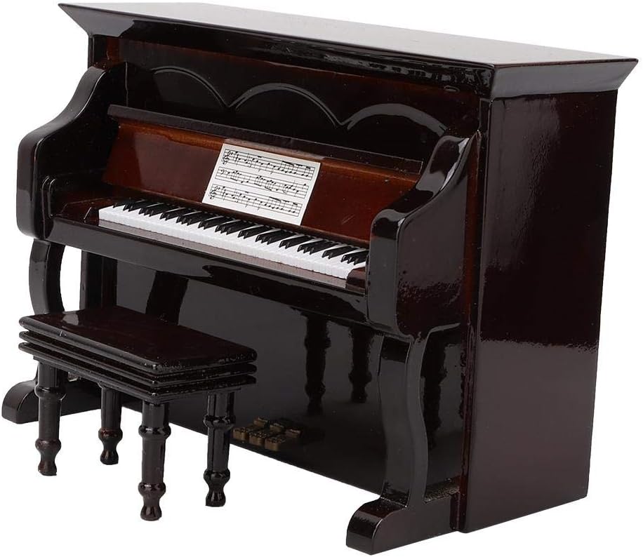 12-teiliges Miniatur Musikinstrumente Set - Puppenhaus Zubehör Für Wichtel Deko