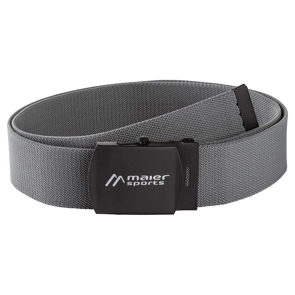 maier sports Eco Belt, Belt, Comfortable outdoor belt with plastic buckle for men and women, Extremely lightweight, Continuously adjustable, Perfect fit