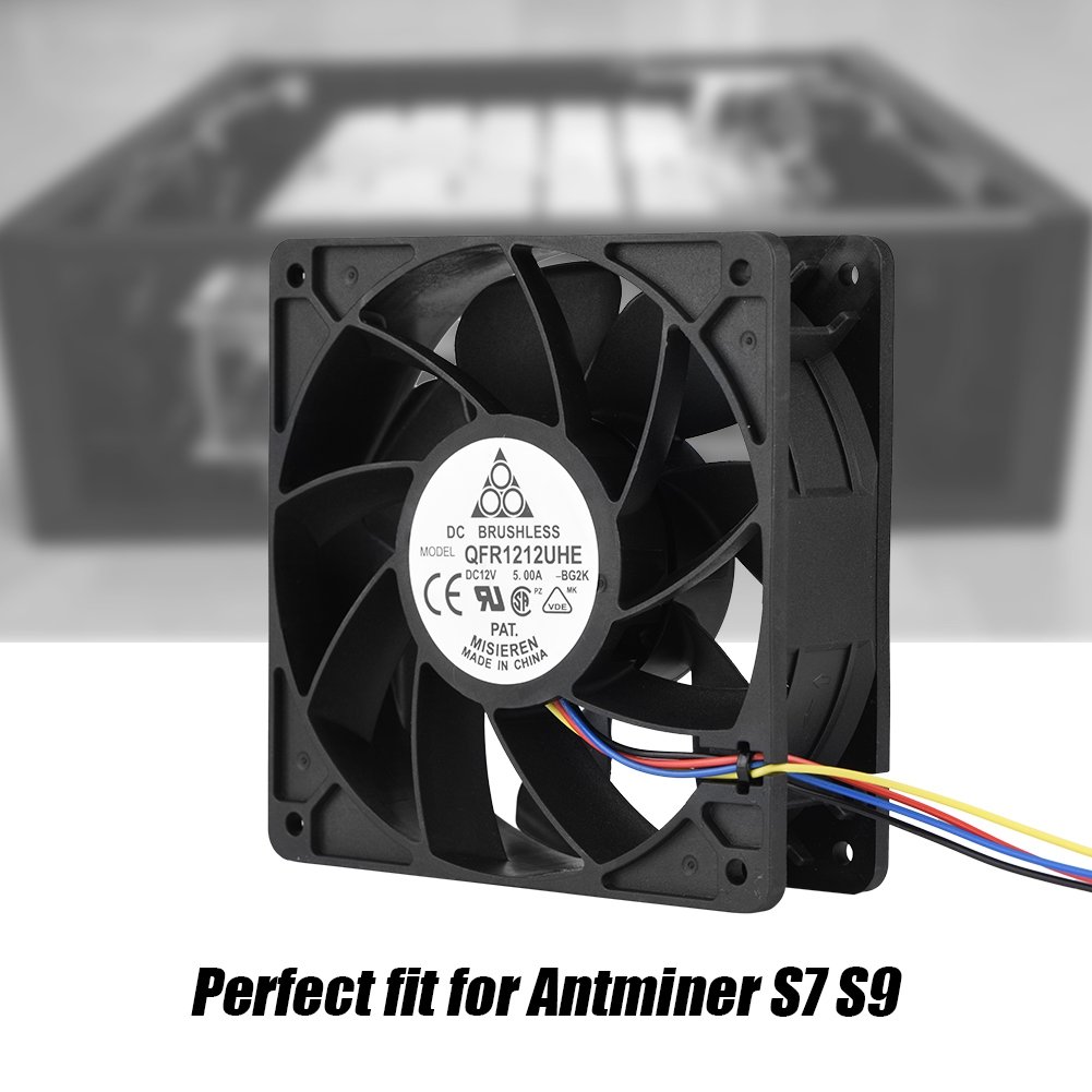 CPU Cooling Fan, 12V 4wire 4pin 7500RPM Silent Cooling Fan CPU Cooler