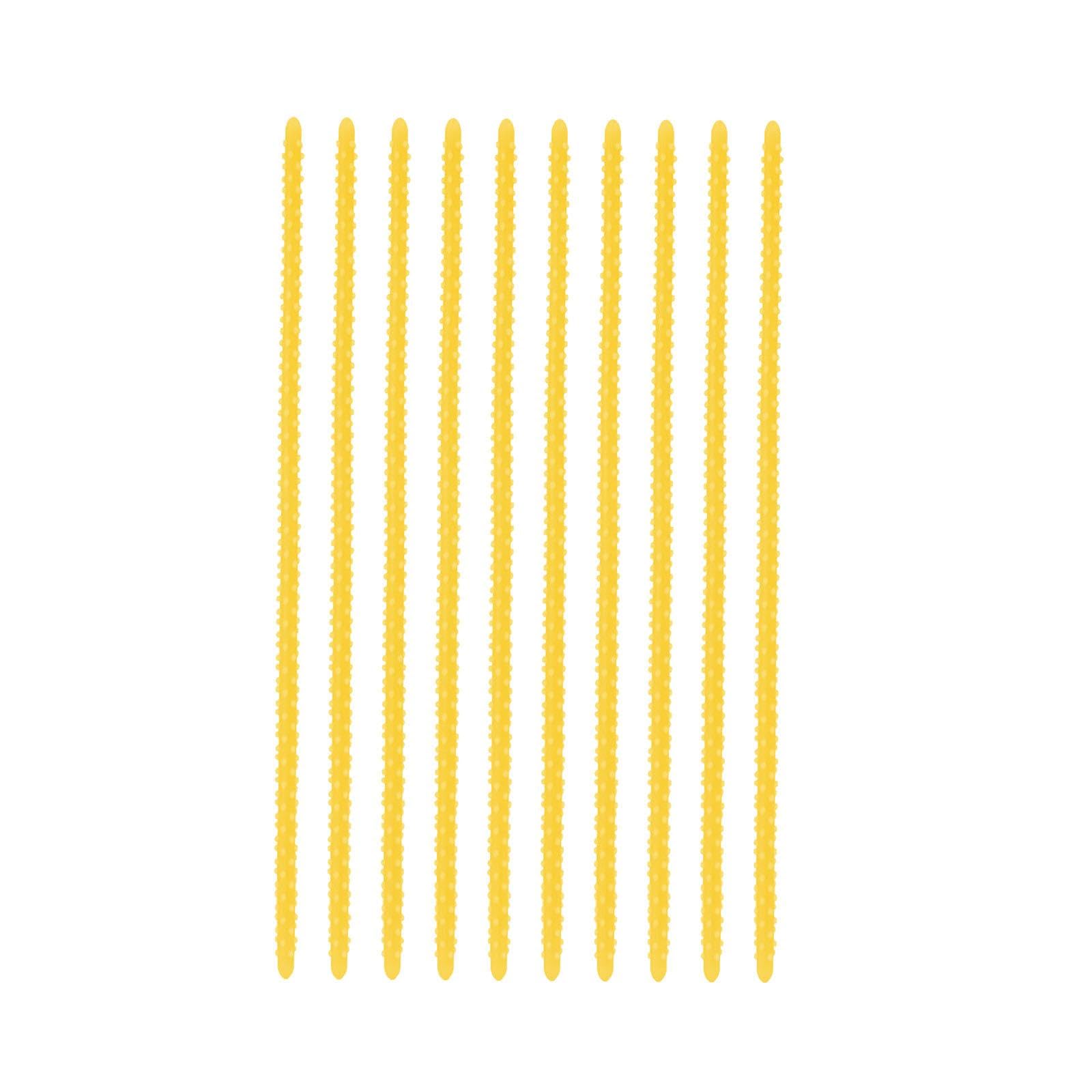 HEAVENGLOW 10Pcs Perm Bar for Thin Thick Hair Dry Wet Hair Long Short Hair small yellow-picture-13