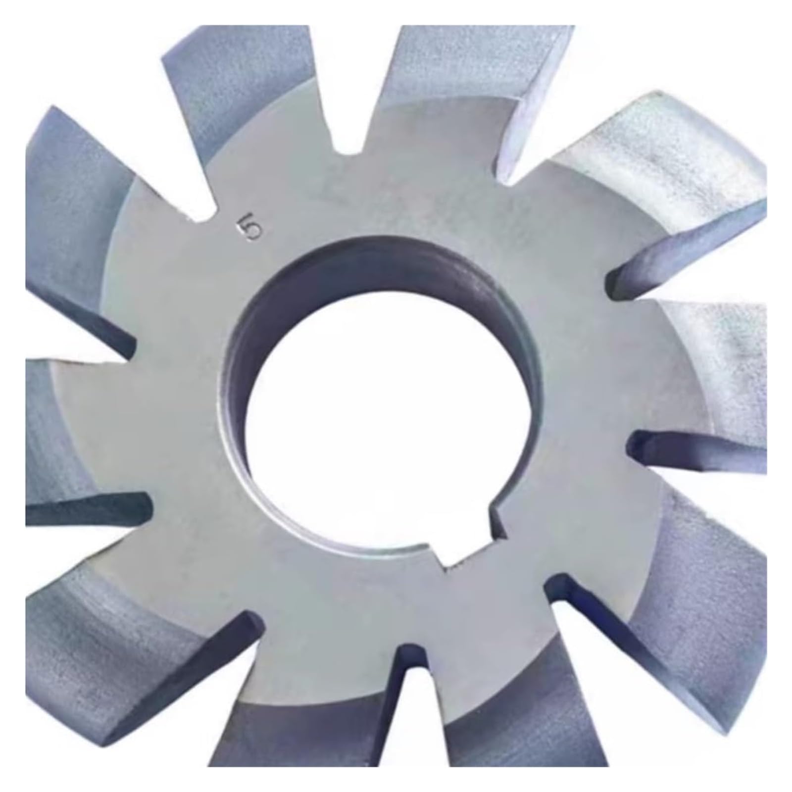 Fresa de cadena de alta tenacidad, herramienta de fresado de acero de alta velocidad en forma de disco for mecanizado de plástico, 1 pieza(9.525MM*6.35MM*1)