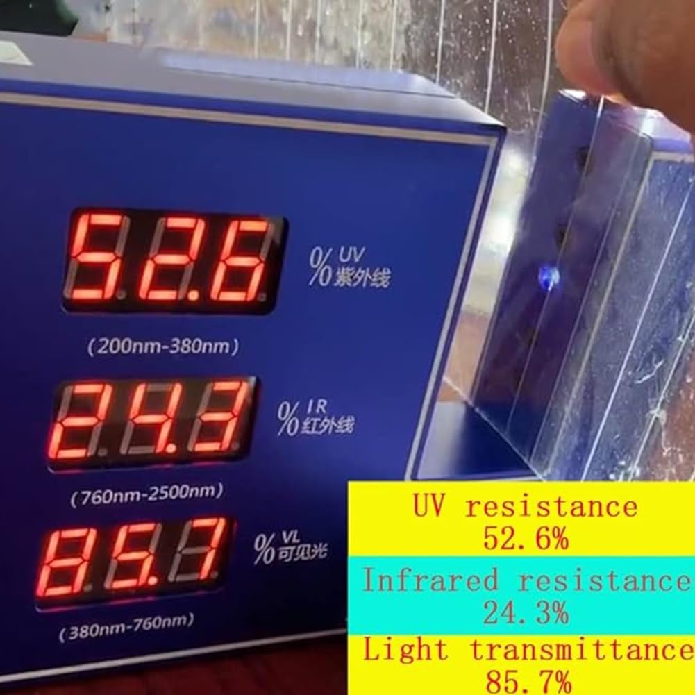0,8 Mm Láminas De Policarbonato para Invernaderos Protección UV, Panel para Techos Cubierta De Repuesto Fibra De Vidrio para Gallineros, Pérgolas, Casetas De Bombas(39.4" x19.7')