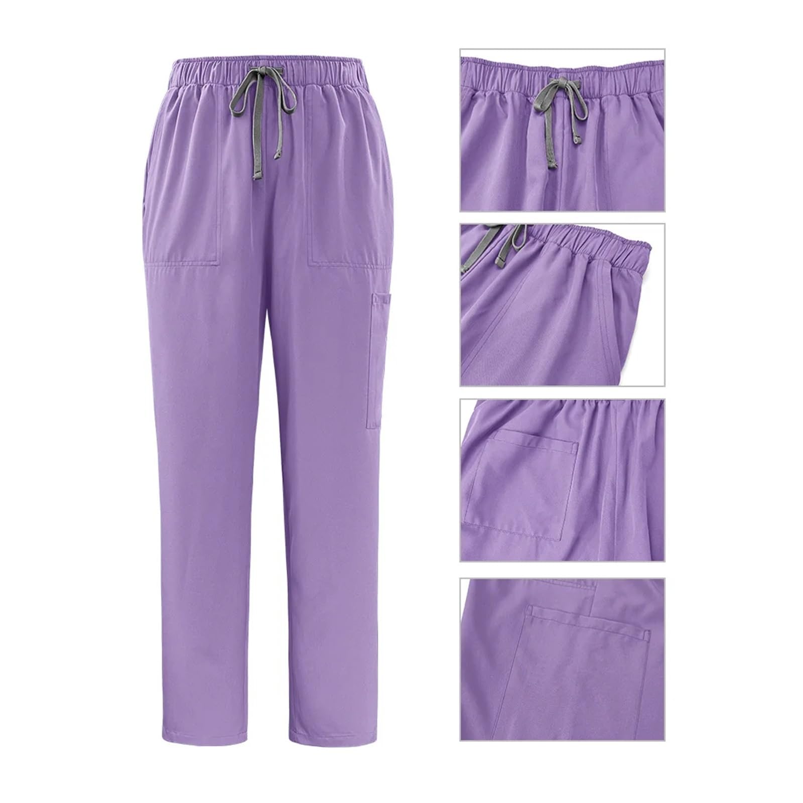Pijama Enfermera Mujer Trajes de exfoliación médica for Hospital, uniforme for mujer y hombre, conjunto de ropa de trabajo de belleza, accesorios for enfermera, traje de cirugía Dental(Green,L)