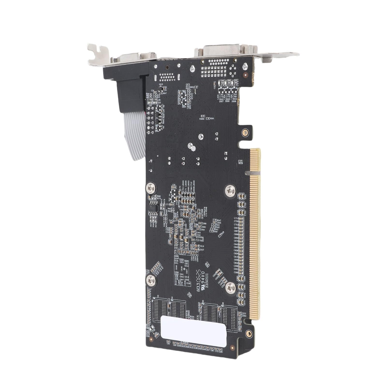 Dpofirs Scheda Grafica DDR3 GT710 da 2 GB 64 Bit, per DirectX 11, Slot PCI Express 2.0 16X, Interfaccia Multimediale HD, DVI, VGA, Scheda Video per PC, per Ufficio e Casa