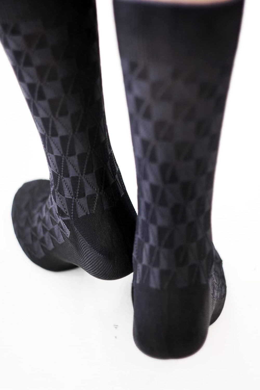 Dress Crew Silk Socks for Men, 3-pack