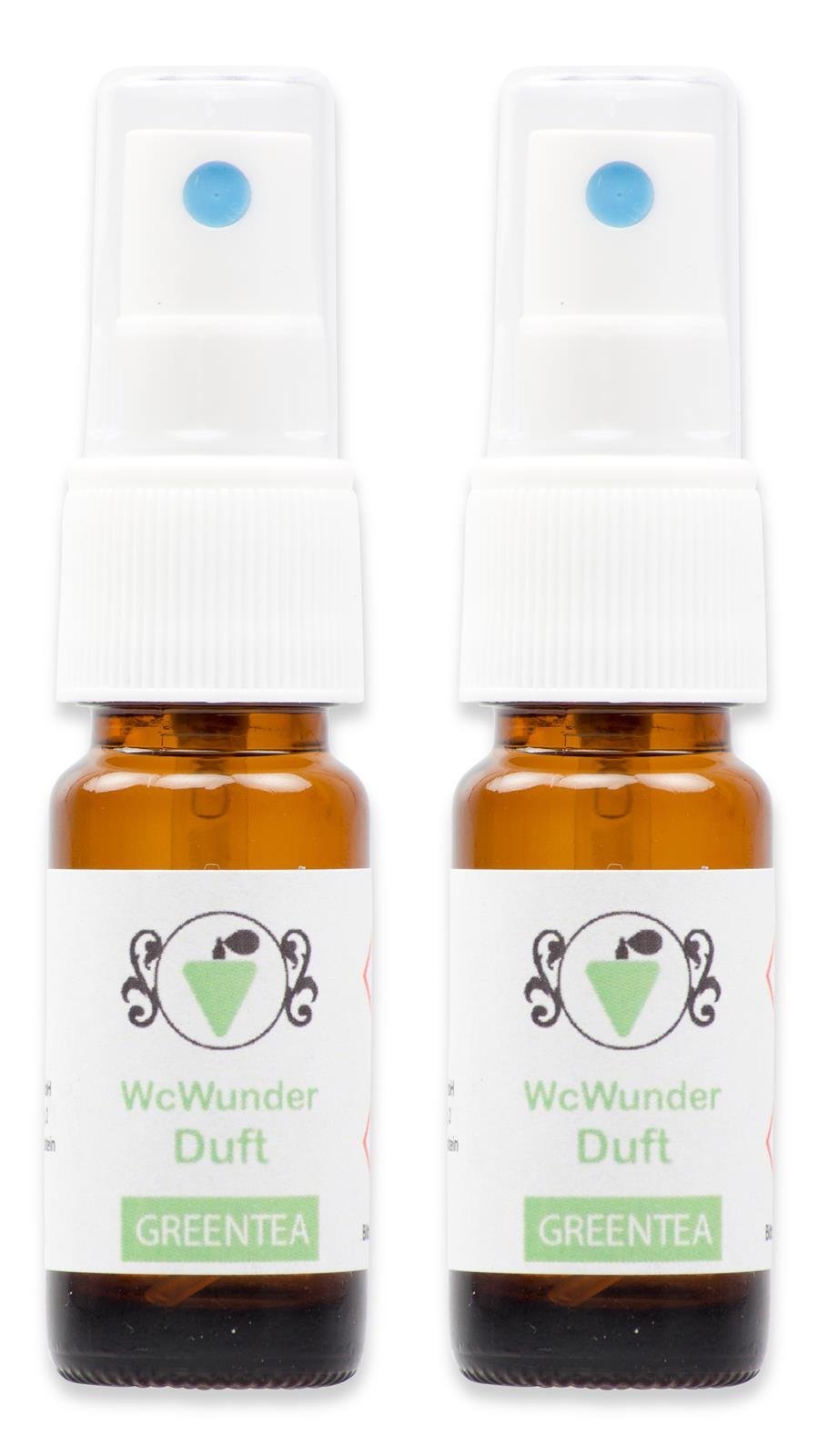 Toilettenduft, Toilettenparfüm, Geruchsblocker 2x 10ml ´to go´-Version Green Tea