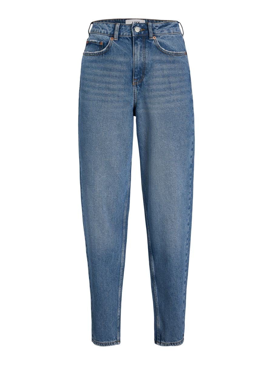 Jack&Jones Women's JJXX JXLISBON MOM HW CRE4005 Jeans, Blue Denim, 28/32