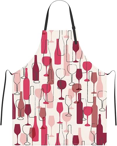 Miniatura 3 de Echoserein Delantal ajustable impermeable para hombres y mujeres, chef, cocina, barbacoa, parrilla