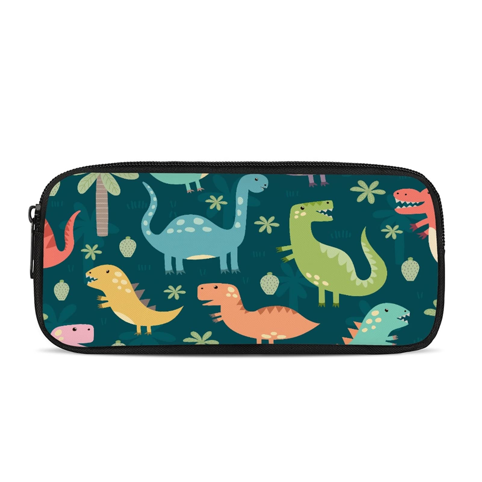 Kuiaobaty Estuche para lápices para niños, escuela, escuela, bolsa de almacenamiento para adolescentes, niños y niñas, Dinosaurios, Mochila escolar