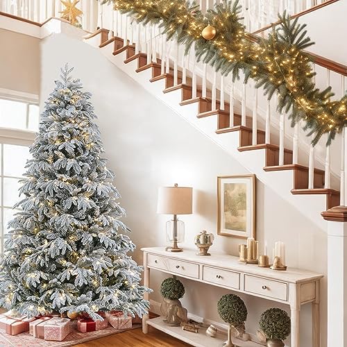 Elong Home Flocked Christmas Tree thumb #3
