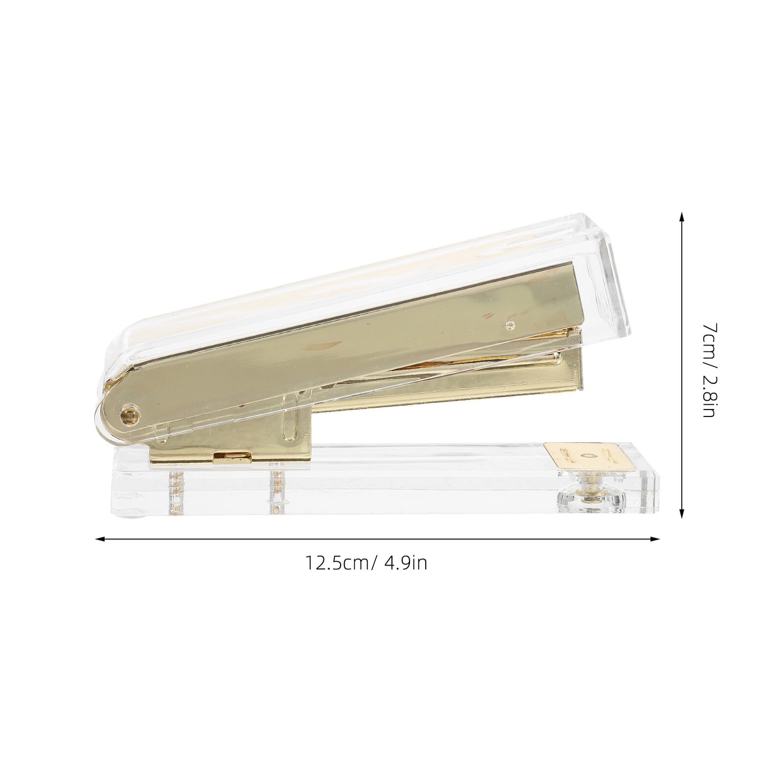 DOITOOL 2 Pezzi Pinzatrice Elegante per Ufficio e Scuola Compatta e Facile Usare Resistente e Inceppamento Accessorio Essenziale per Scrivania