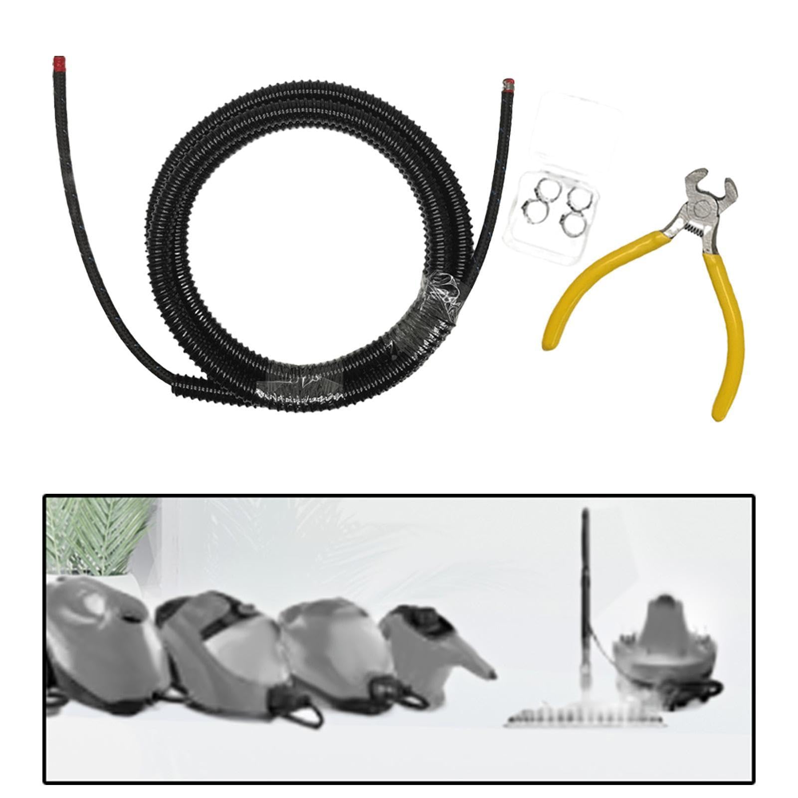 MYCENSE Replacement Steam Cleaner Hose Cleaner Pipe Hose Easy to Install Water Cleaning Pipe Pressure Washer Parts for SC2 SC3 Ctk10, Type C