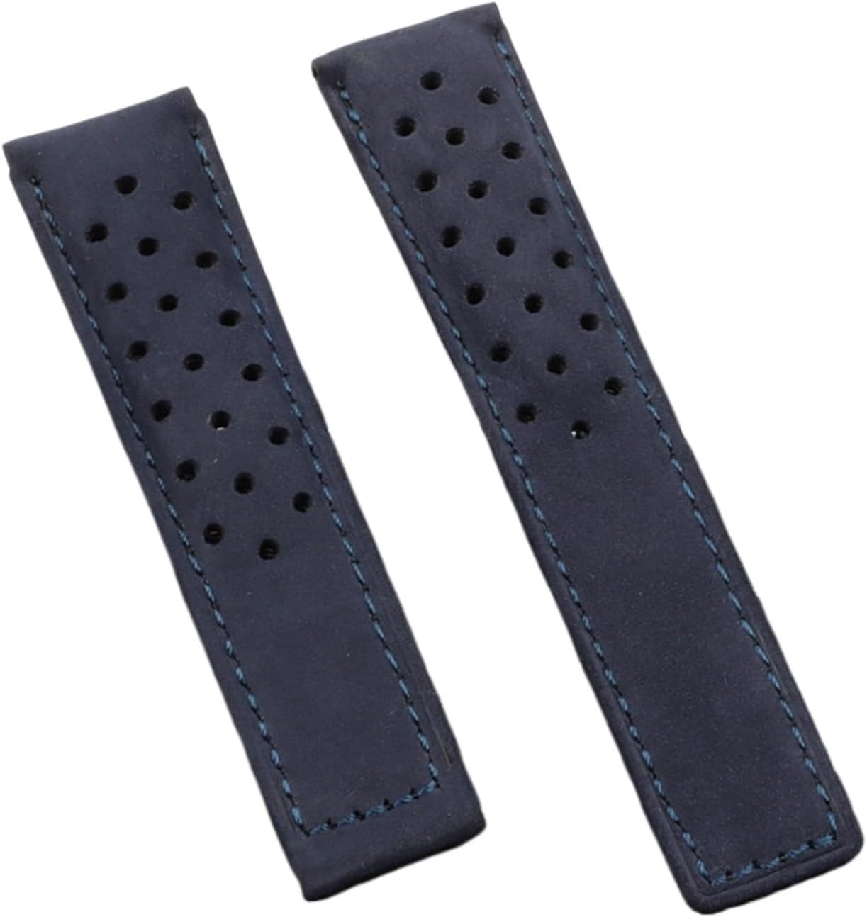 Quality 22mm Cow Leather Watchband Compatible With Watch Strap Wrist Bracelet Accessories Folding Buckle