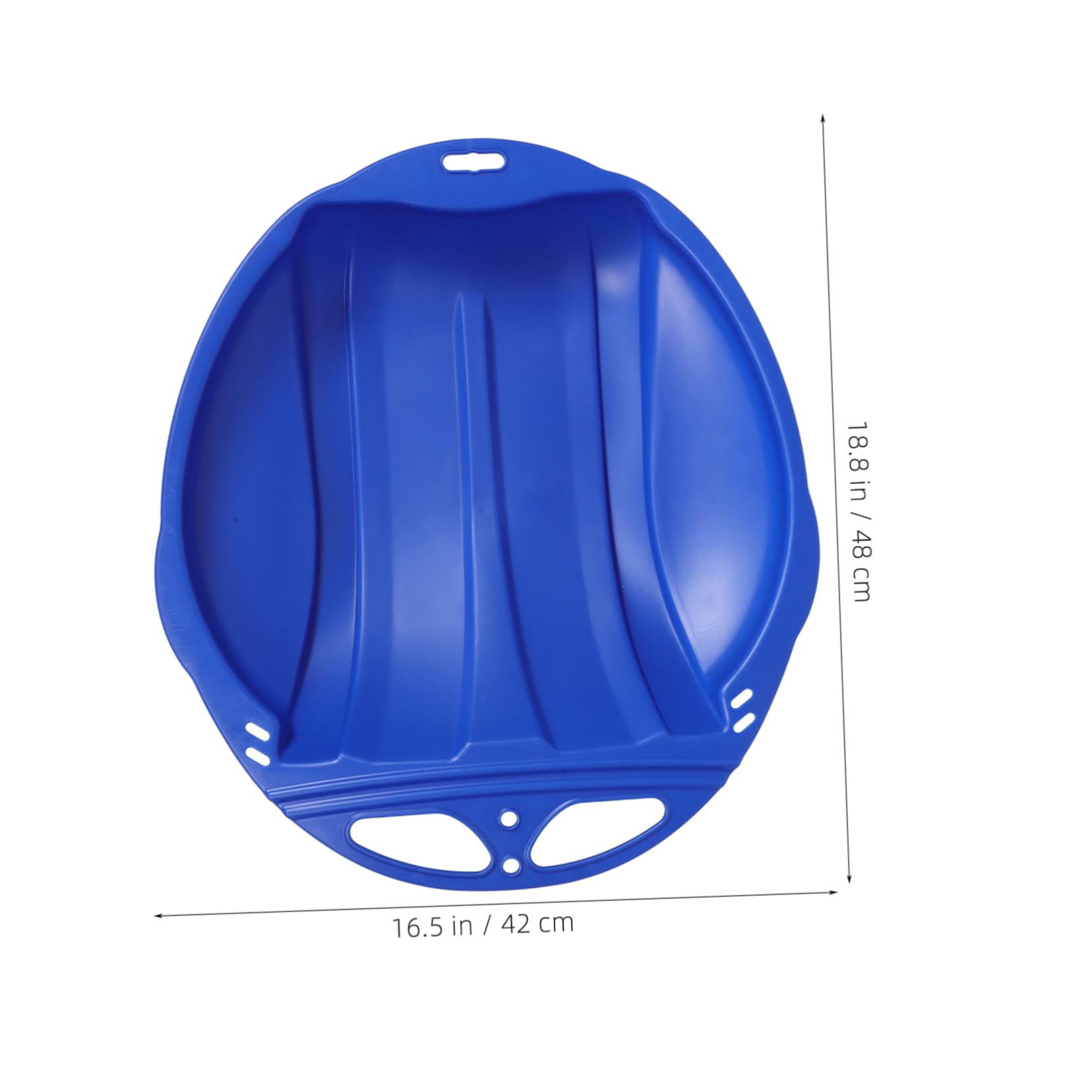 Abaodam Grass Skiing Sled for Boys and Girls Adults Plastic Board Pull Rope Multifunctional Beach Yard Sled