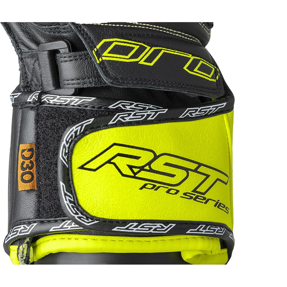 RST Pro Series GP D3O Guantes de moto Negro/Amarillo