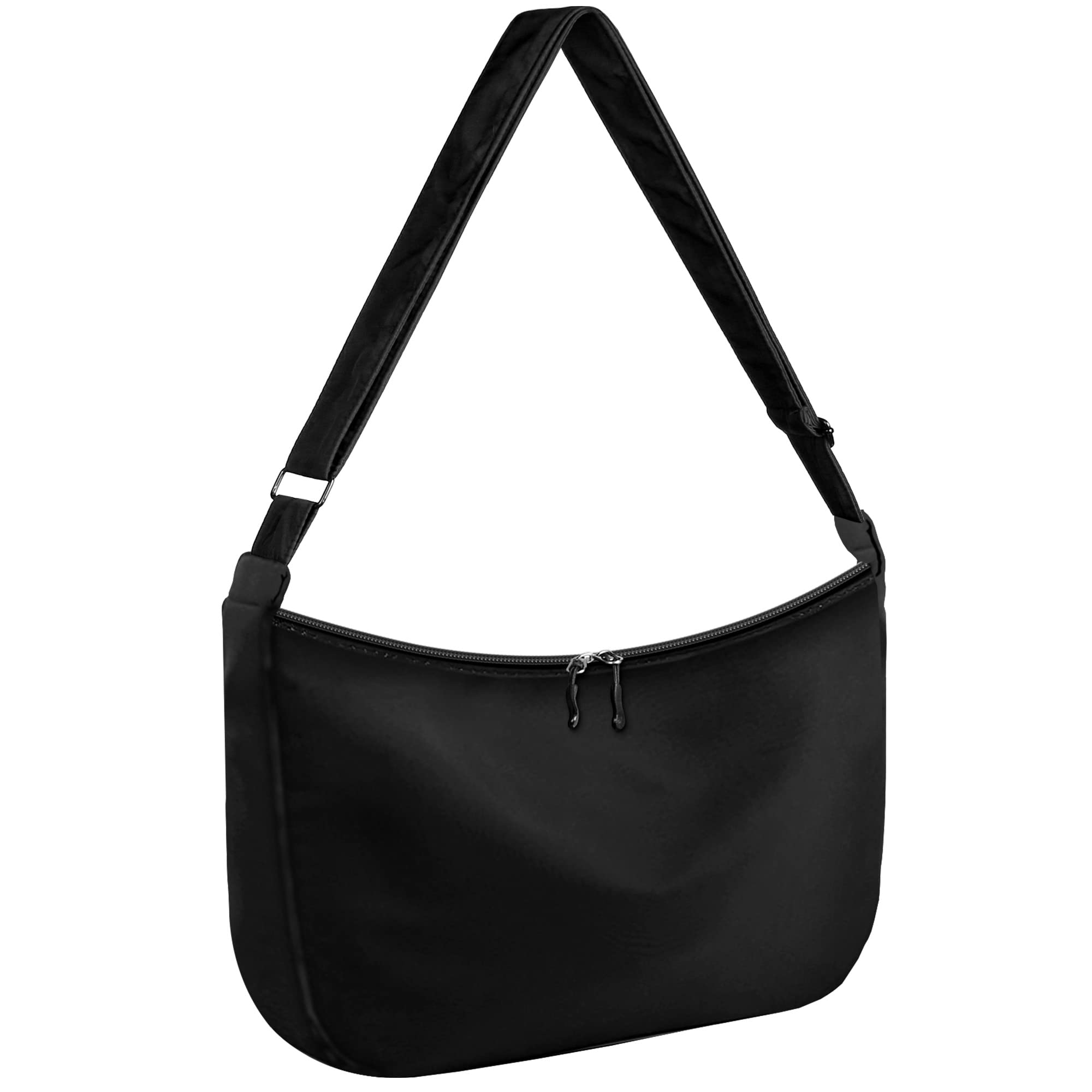 MEEQUELarge Capacity Crescent Sling Crossbody Bag for Women