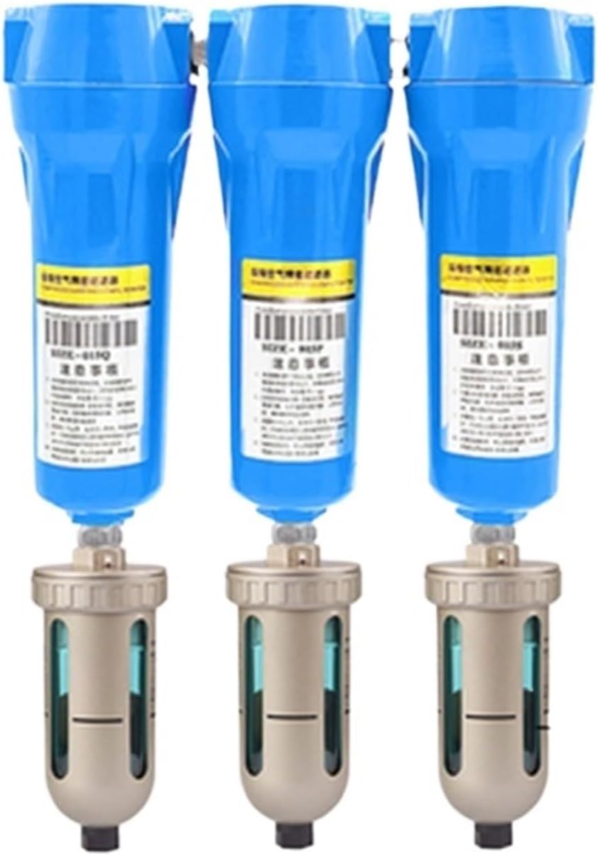 Oil Water Separator Filter Set Q P S C 015/024/032/060 Air compressor Accessories Compressed Air Precision Filter Dryer(060QPS OPT-A-AC220V)