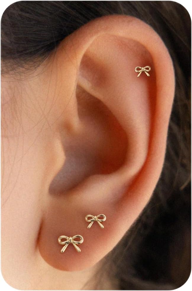 PRTGL Flat Back Oorbellen – 14K Verguld of Zilverkleurig PRTGL Flat Back Oorbellen – 14K Verguld of Zilverkleurig