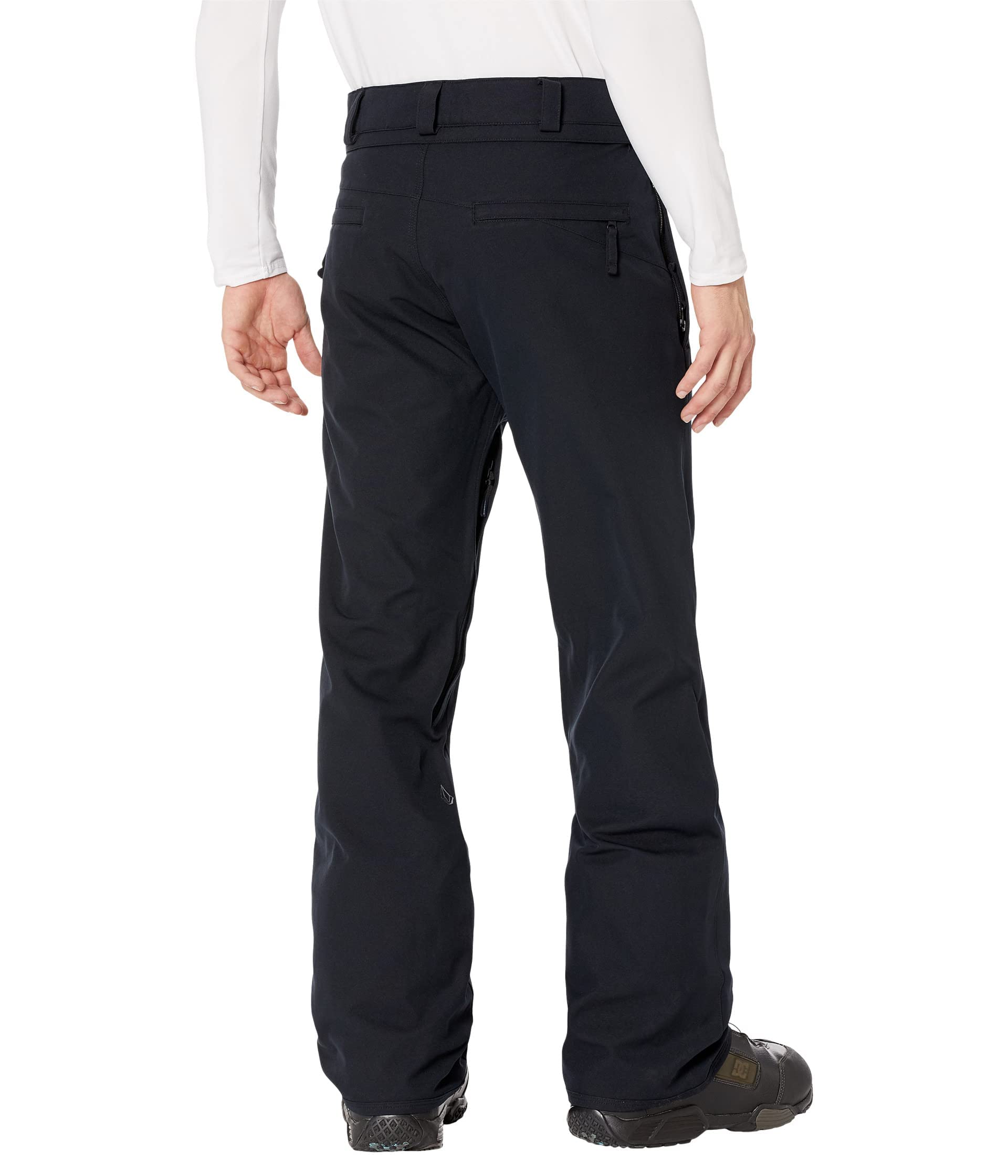 Volcom Herren Frickin Relaxed Fit Chino Snowboard Ski Pant Hose (1er Pack)