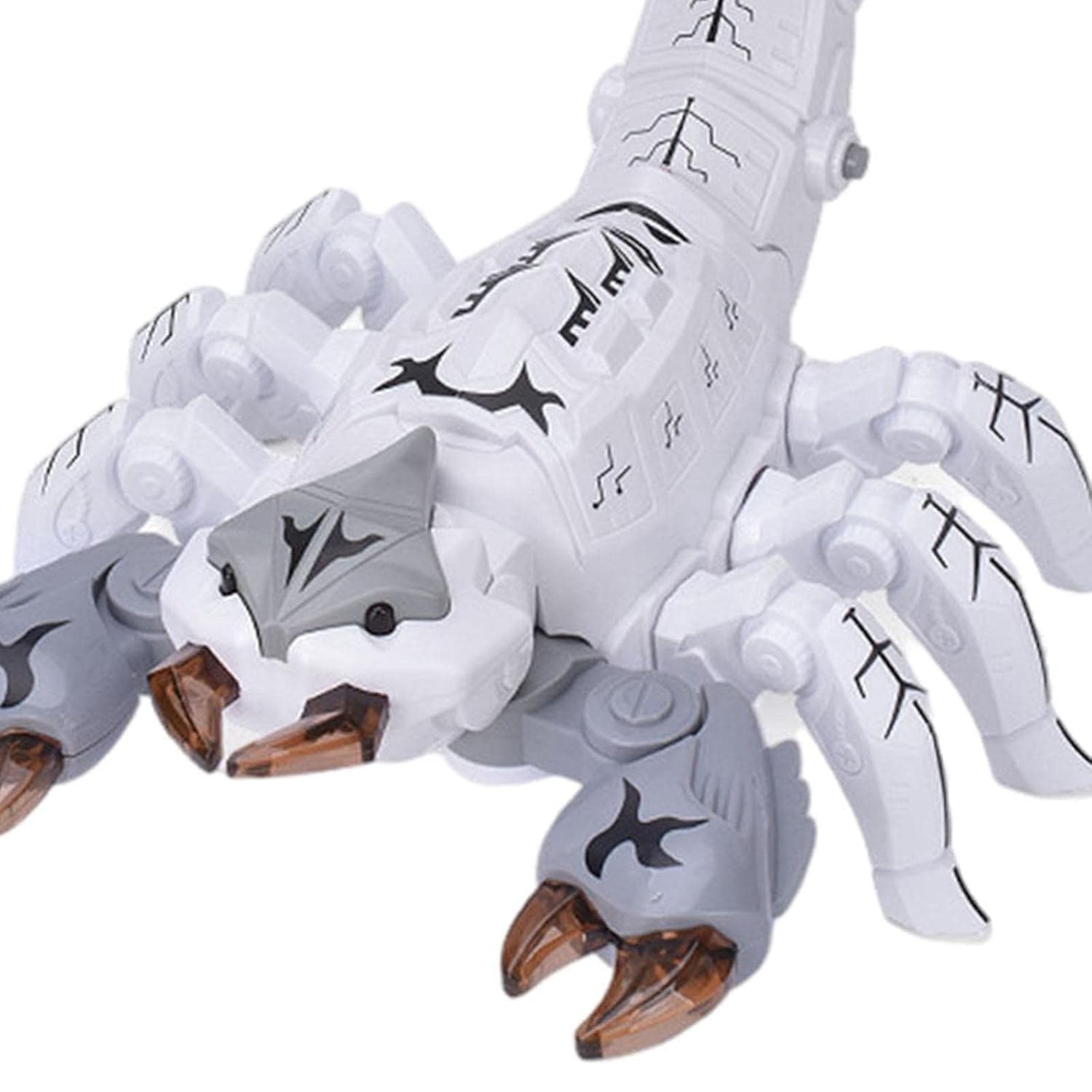 SparkBucket Electric Scorpion toypray Smoke Moving Joints Animal Model for Child White Kidso Play 1