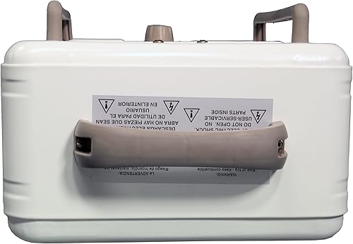 Miniatura 7 de Comfort Glow EUH341 Milkhouse Style Calentador eléctrico 5,200 Btu, blanco, longitud 7 pulgadas, ancho 10,25 pulgadas, altura 15,5 pulgadas