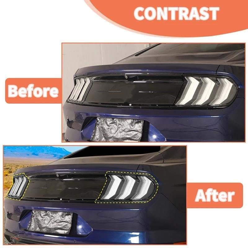 Coque extérieure feu arrière Mustang : protection ABS durable - 6