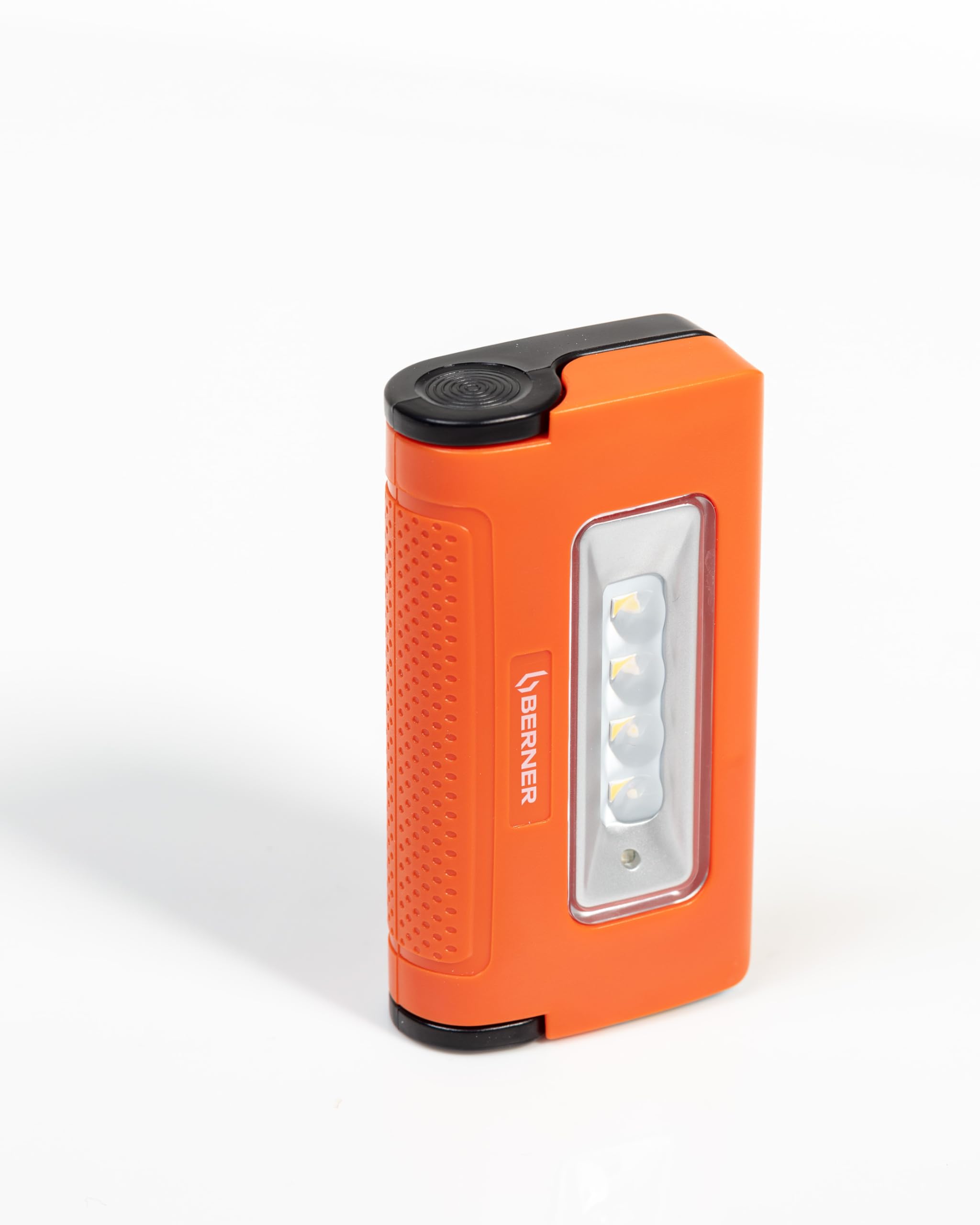 Lampe Frontale NorEast Outdoors - 8 LEDs, 22 Lumens, 3 Modes, Orange, Avec Piles AAA