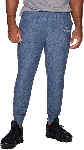 NCAA Mens University Cloud Jersey Performance Jogger Pants with Drawstring Waistband