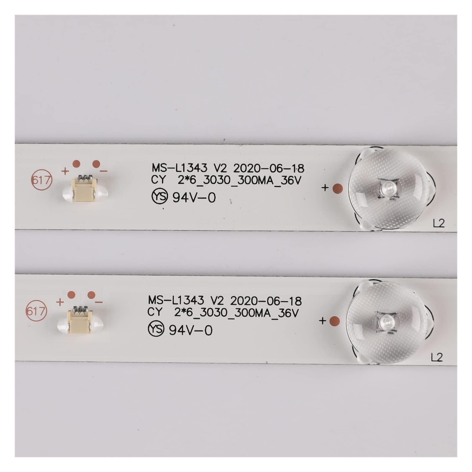 TV DIRIGIÓ Tiras de luz de Fondo PTV32SN02Z PTV32DN01Z_BK_CIS LED Barras MS-L1343 V2 Reglas de Bandas JL.D32061330-081As Adecuado Prestigio(5 Set)