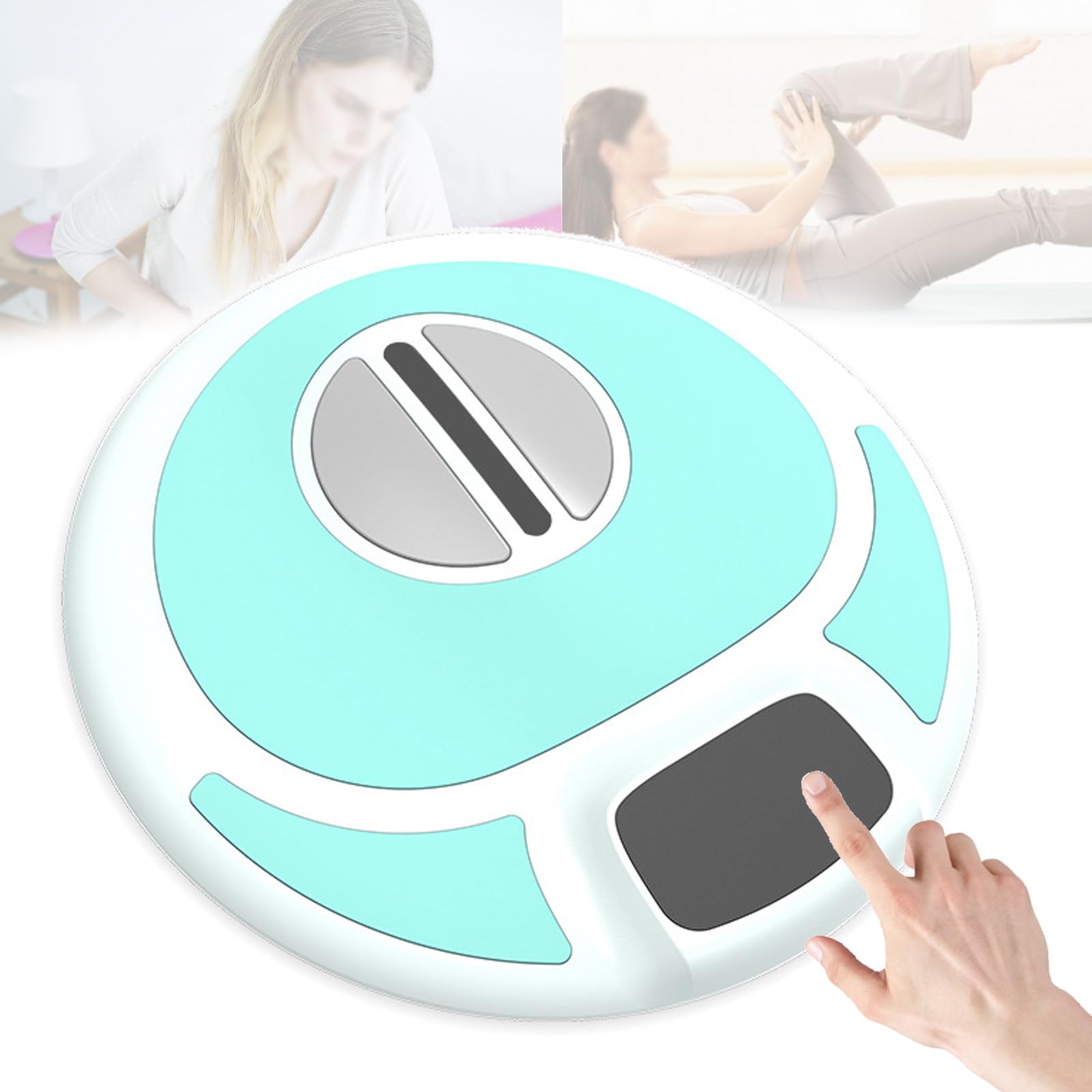 Strumento per la Riparazione dei Muscoli del Pavimento pelvico Pulse Rinforzatore del Pavimento pelvico per Le Donne, Previene l'incontinenza urinaria con Trainer elettromagnetico,Green