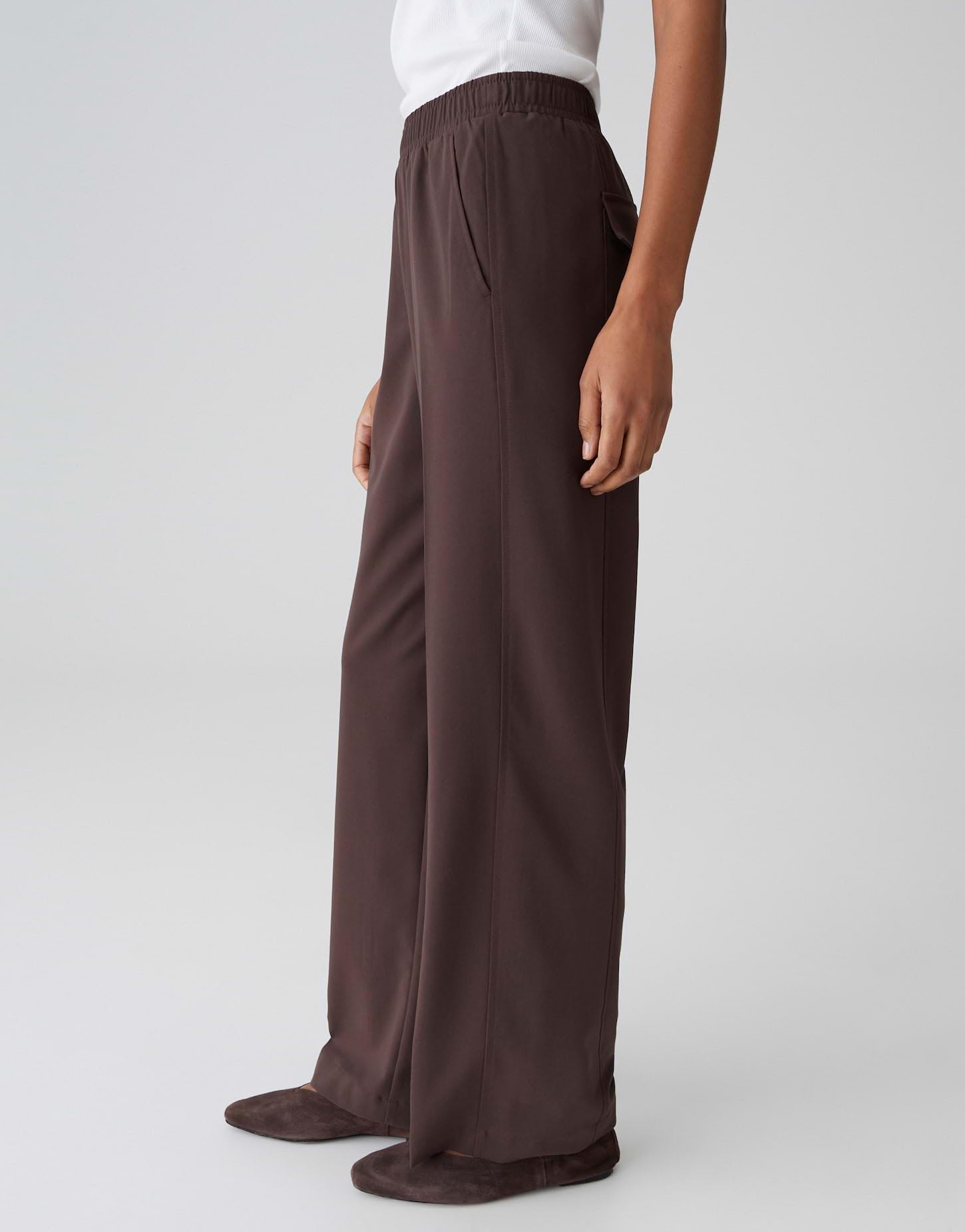 OPUS Damen Wide Leg Pants | MELANE Bloom Wide Leg Pants mit Komfortbund