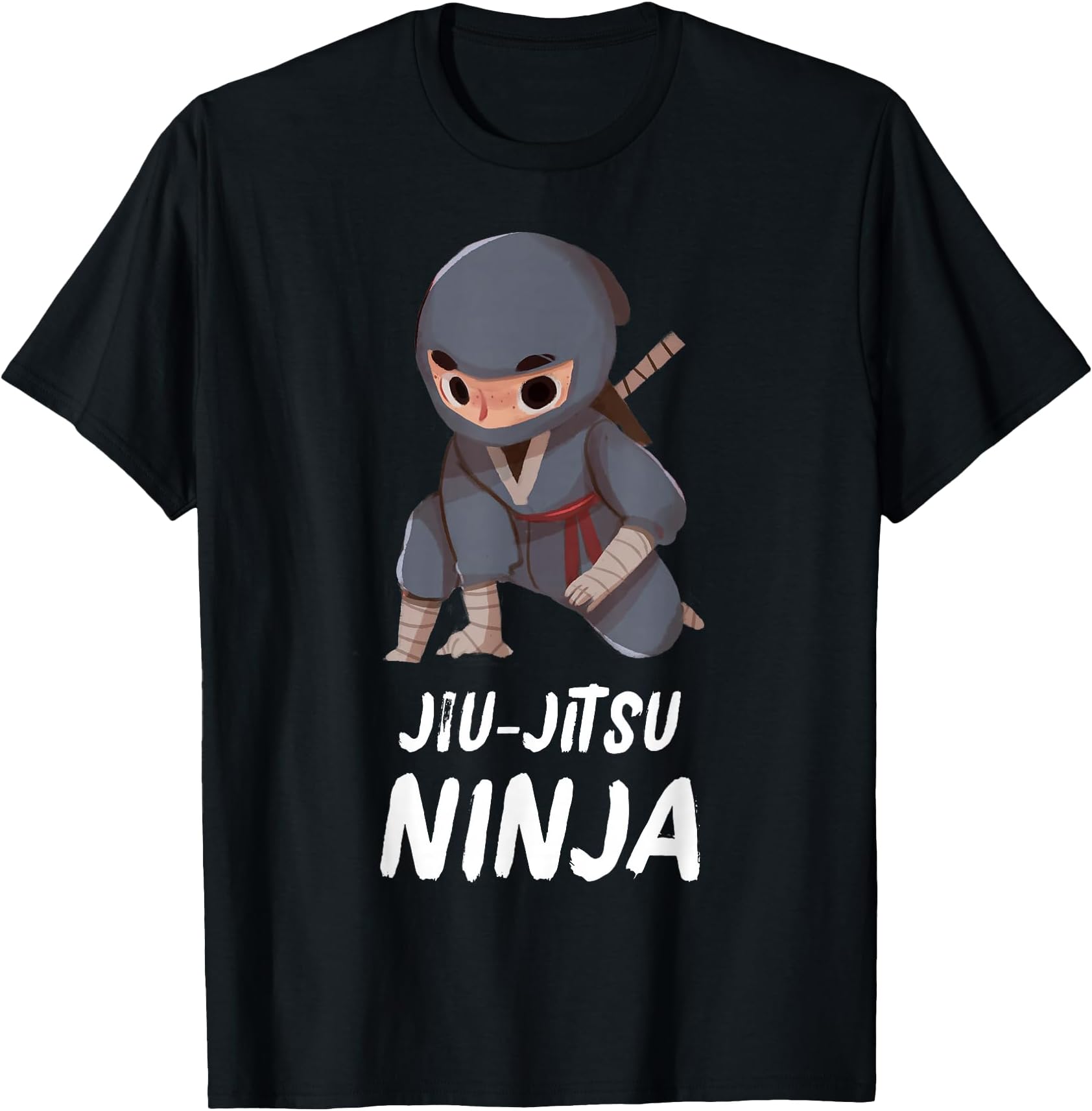 Jiu-Jitsu Ninja Boy Funny Martial Arts Sports T-Shirt
