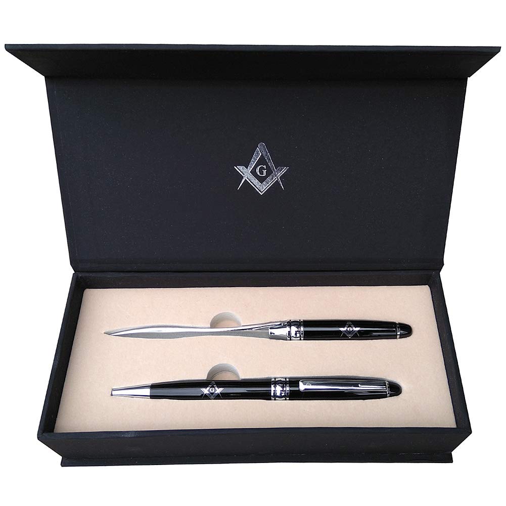 Ball Pen with Letter Opener Set in a Gift Box BP-201