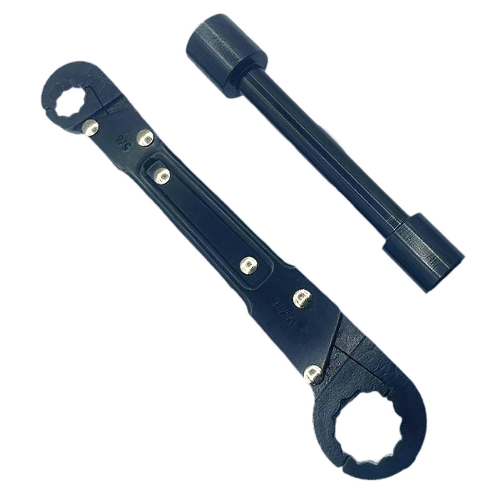 Neaxgeandx With Stop Wrench Dual Headed Wrench Wear Resistant Easy To Use Sturdy Plumbing Wrench Tool