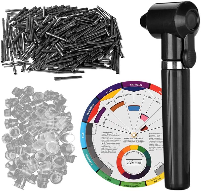 ATOMUS Tattoo Ink Mixer Machine Kit Black Electric Tattoo Pigment