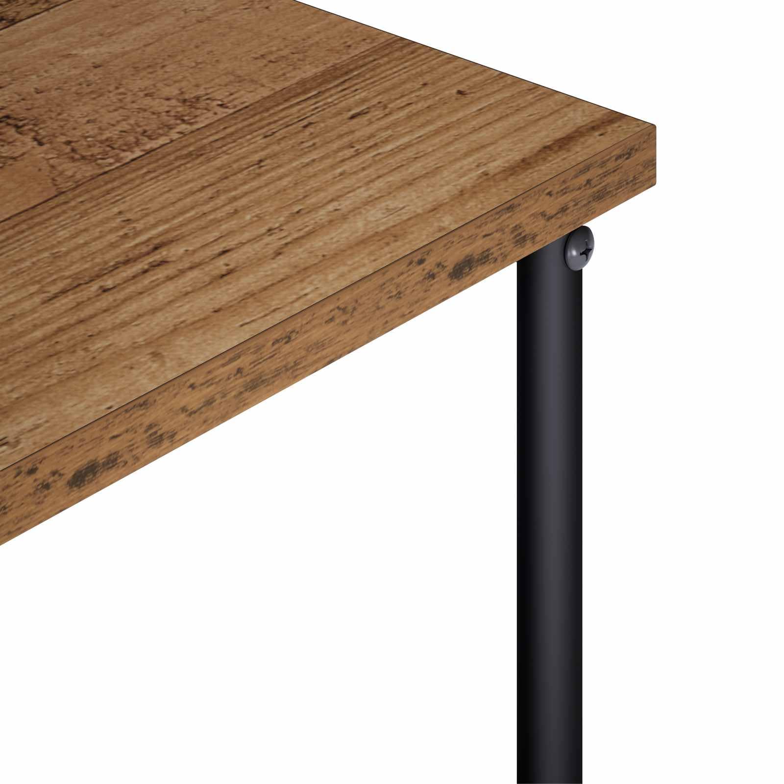 vidaXL Stół pod telewizor 80 x 40 x 50 cm Stare drewno