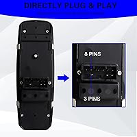 Vista 3 de Interruptor de ventana eléctrico compatible con Chrysler 200 2011-2014 Chrysler 300 2011-2014 Dodge Charger 2016 RAM 1500 2500 3500 Reemplazo