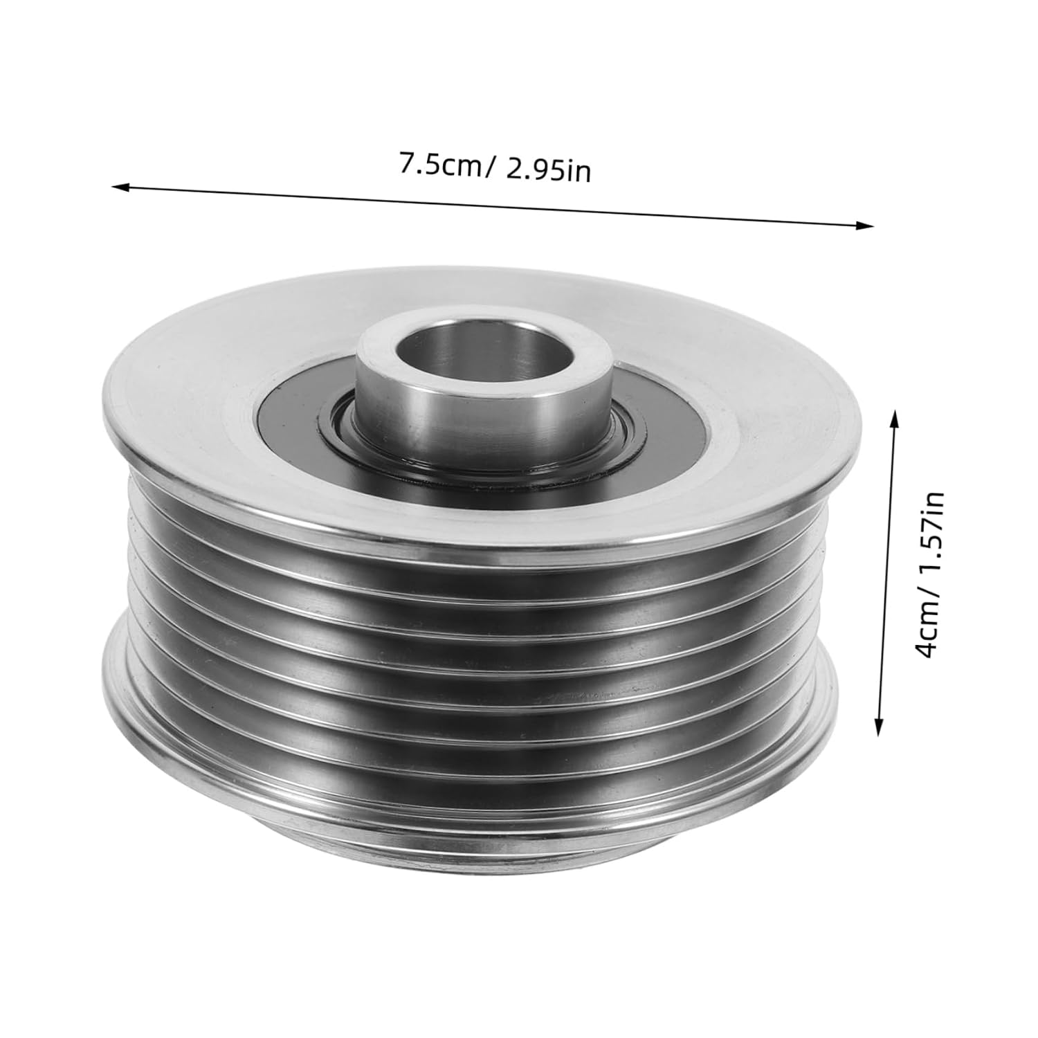 Gatuida Car Timing Pulley Wheel for Vehicle Alternator Replacement Part for Accurate Fit and Great Alignment Engineered for Daily Compatible Various Models